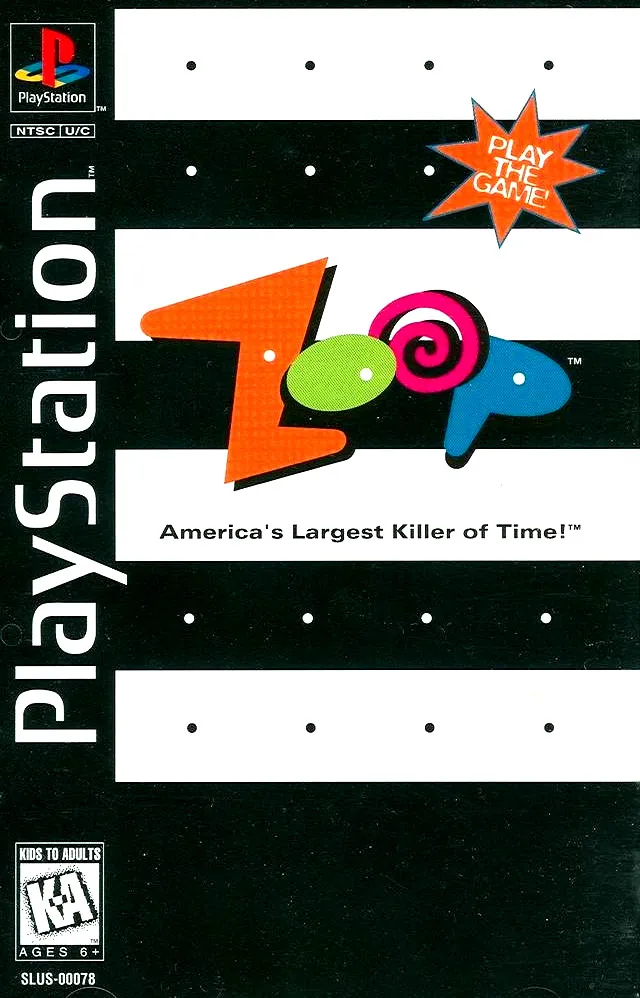Zoop: America's Largest Killer of Time! box art