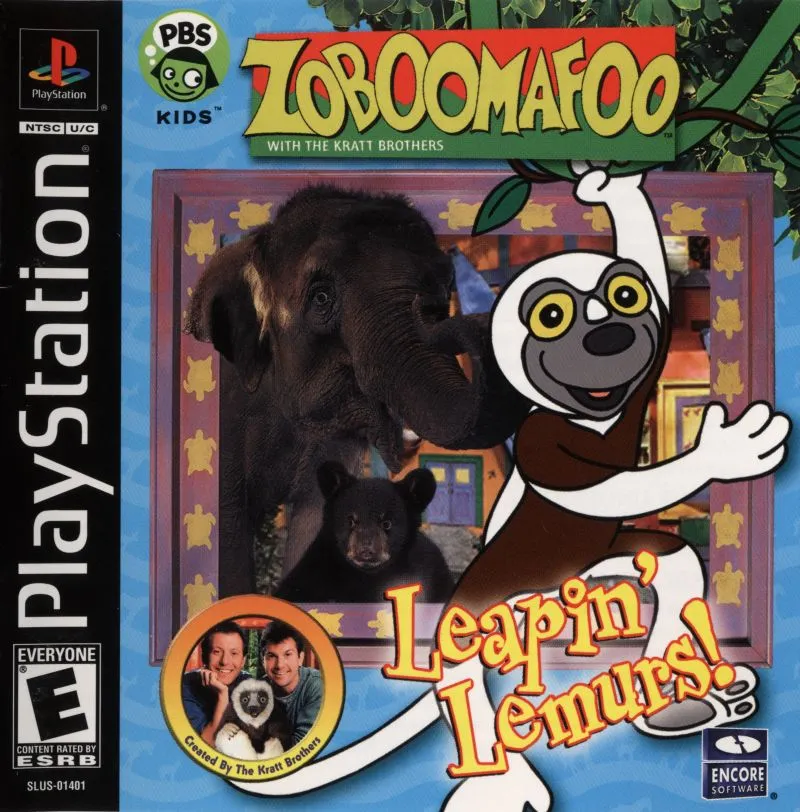 Zoboomafoo: Leapin' Lemurs box art