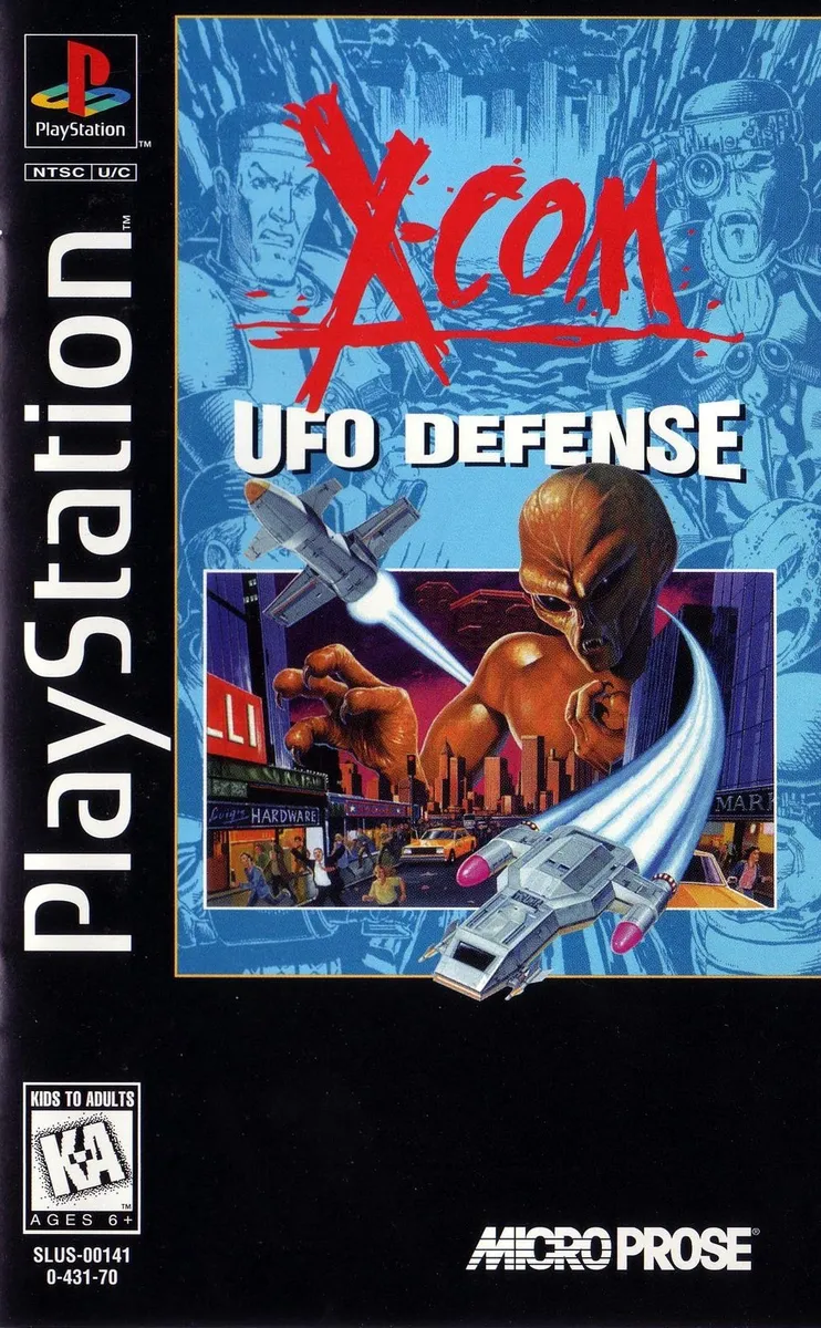 X-COM: UFO Defense box art