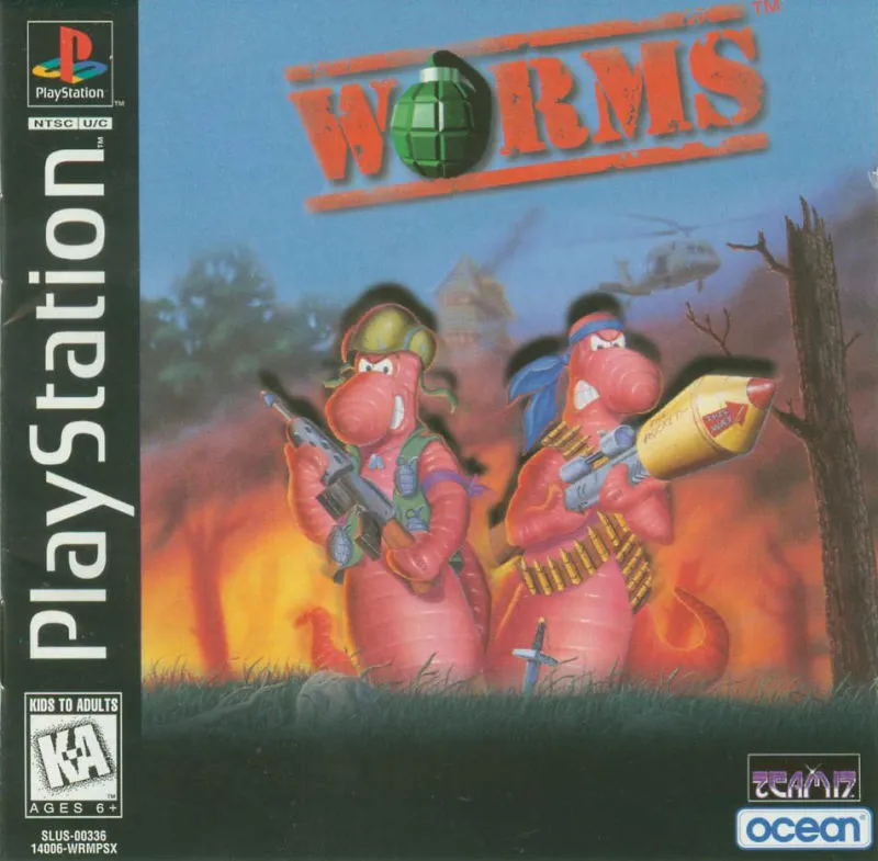 Worms box art