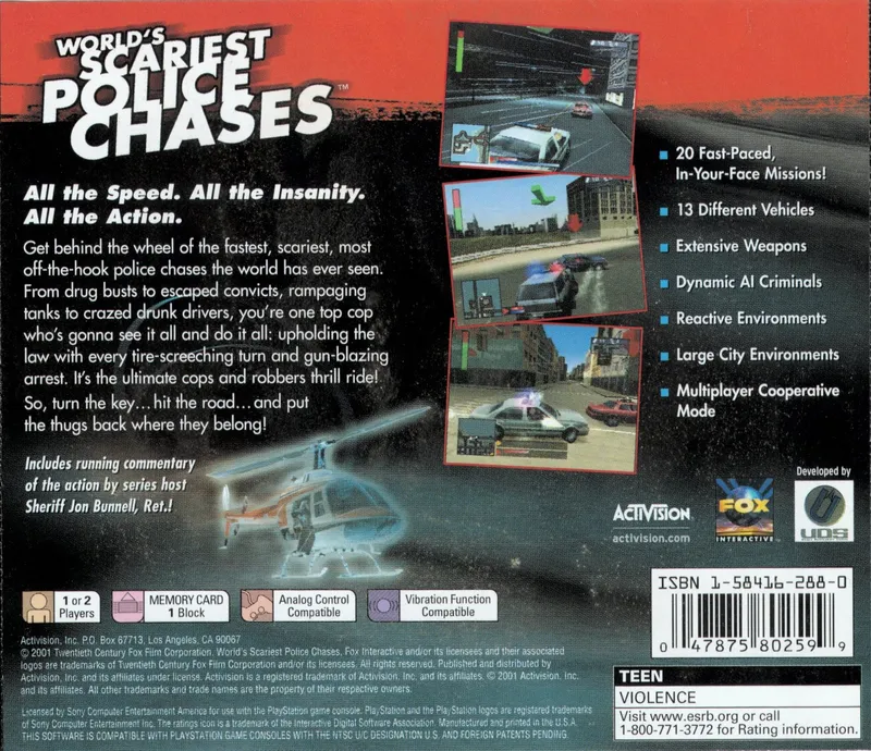 World's Scariest Police Chases box back