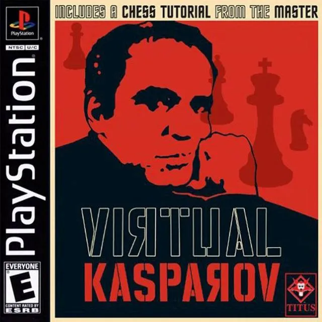 Virtual Kasparov box art