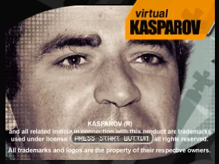Virtual Kasparov screenshot