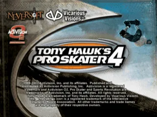 Tony Hawk's Pro Skater 4 screenshot