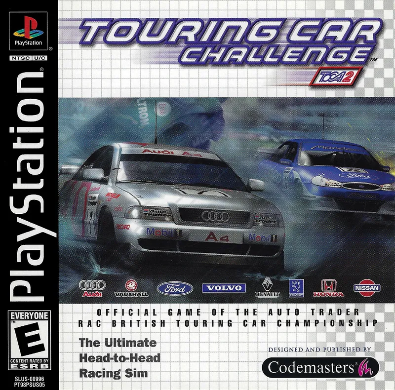 TOCA 2: Touring Car Challenge box art