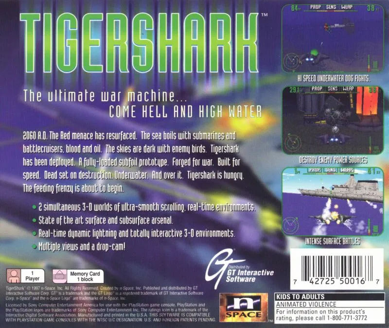 TigerShark box back