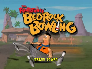 Backdrop artwork for The Flintstones: Bedrock Bowling