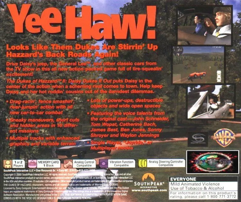 The Dukes of Hazzard II: Daisy Dukes it Out box back