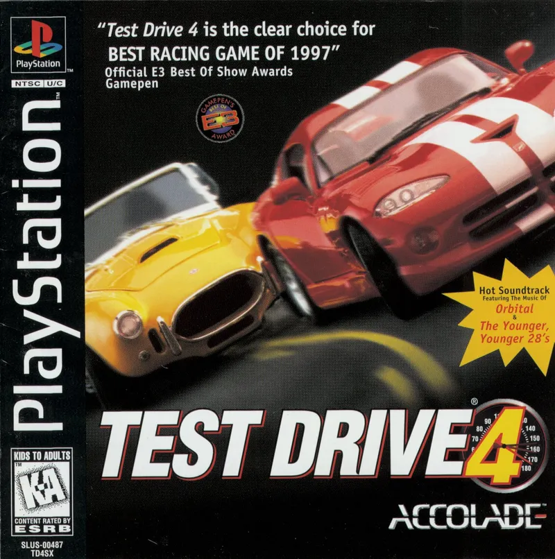 Test Drive 4 box art