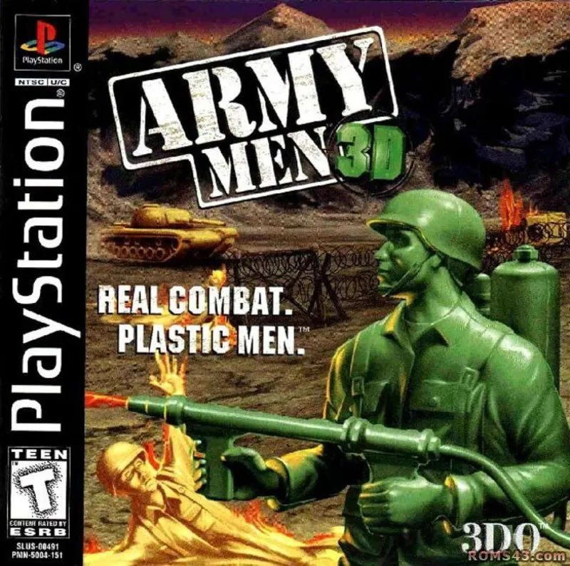 Army Men 3D box art