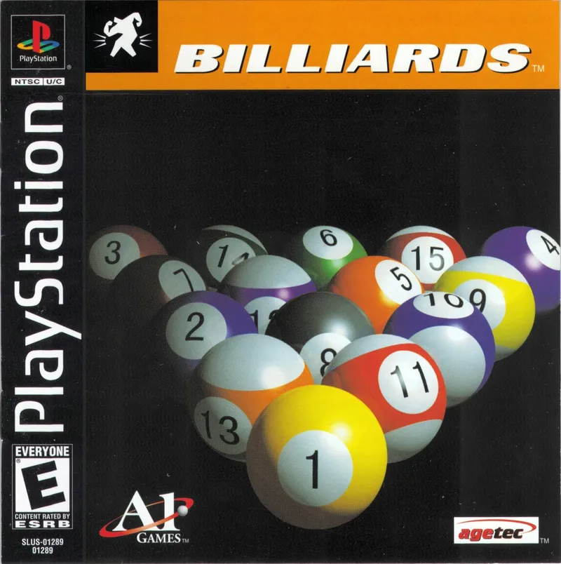 Billiards box art