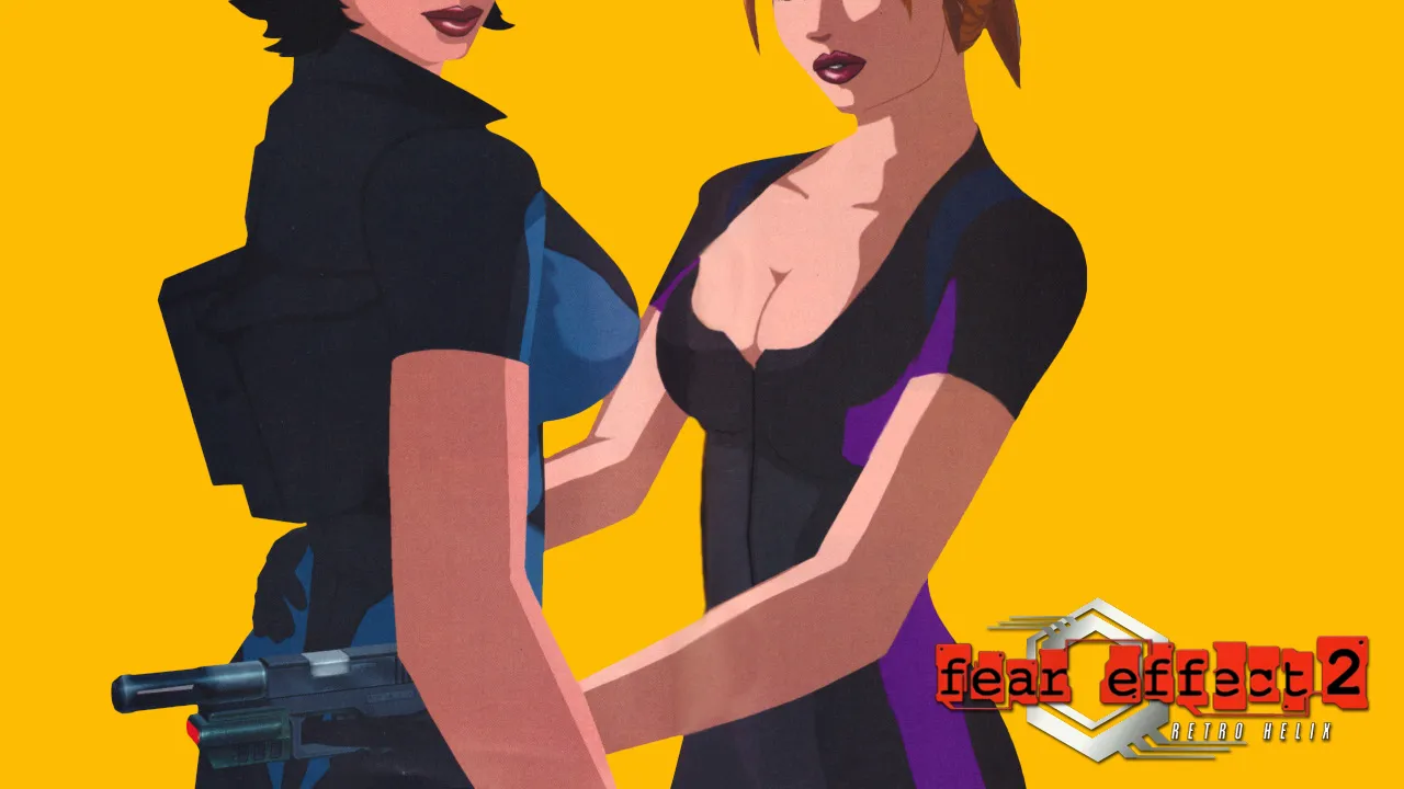 Backdrop artwork for Fear Effect 2: Retro Helix