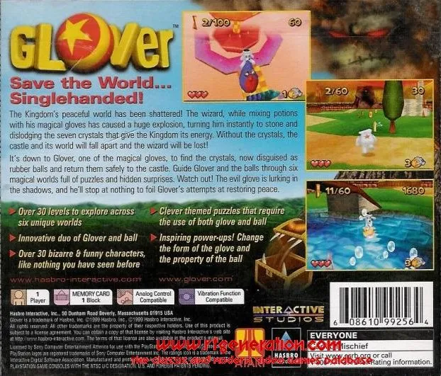 Glover box back