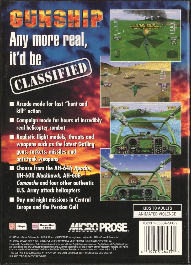Gunship box back