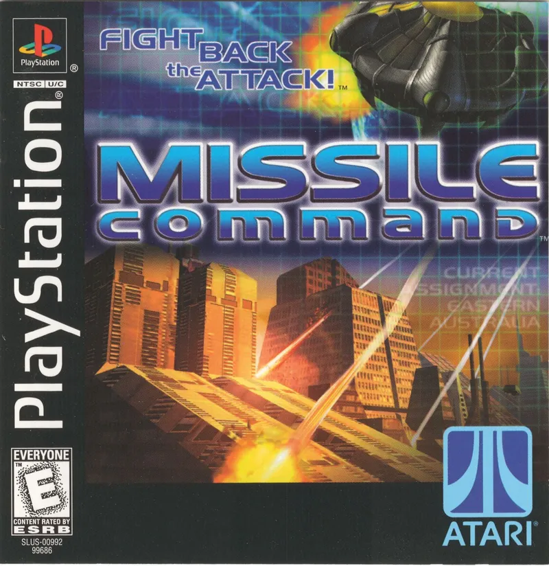 Missile Command box art