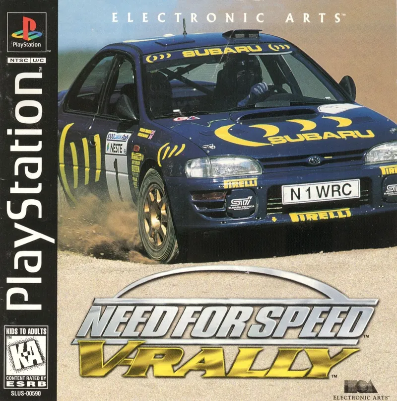 Need for Speed: V-Rally box art
