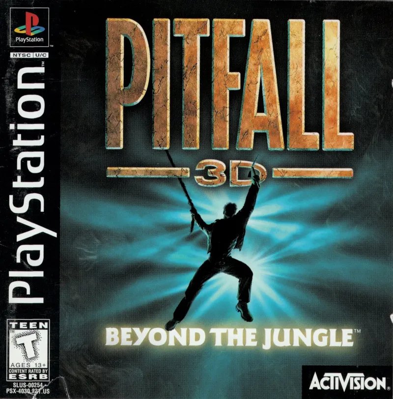 Pitfall 3D: Beyond the Jungle box art
