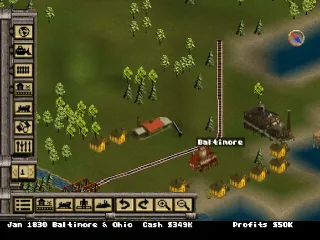 Railroad Tycoon II screenshot