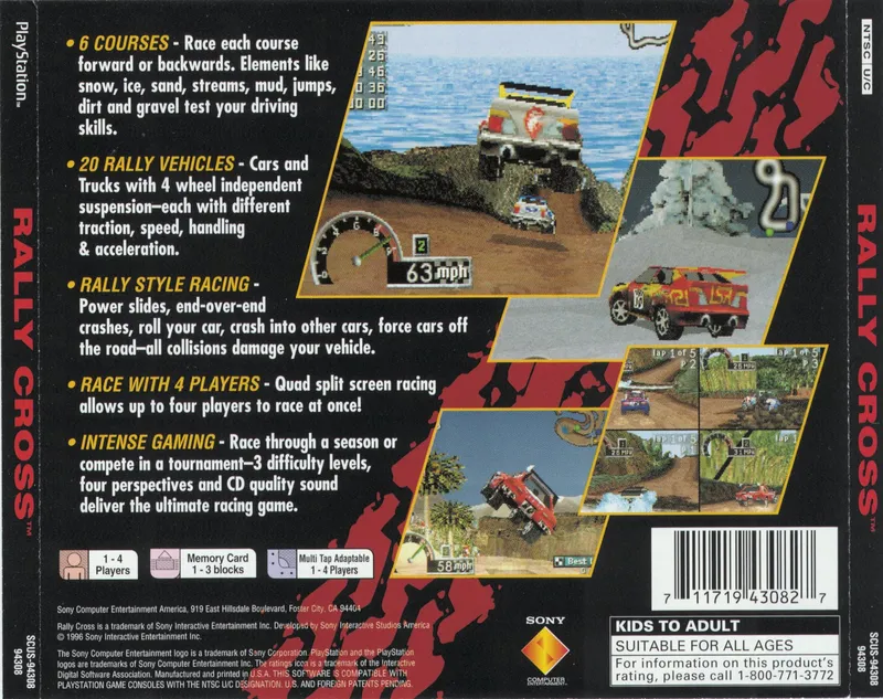 Rally Cross box back
