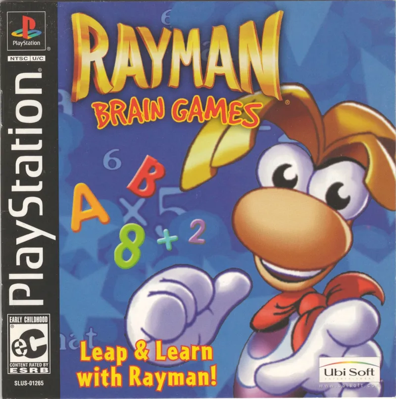 Rayman Brain Games box art