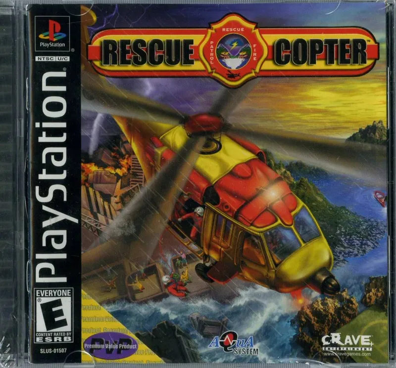 Rescue Copter box art