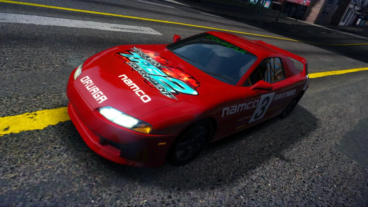 Backdrop artwork for Ridge Racer