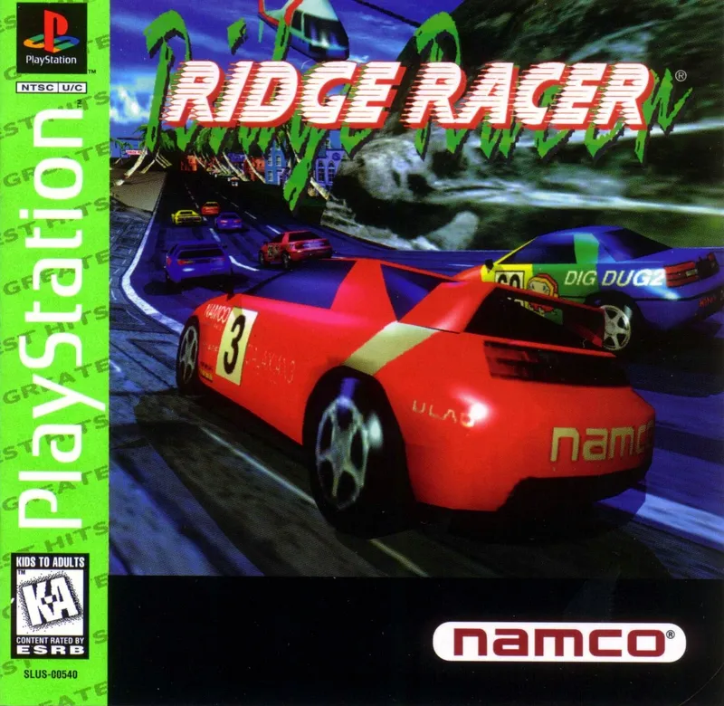 Ridge Racer box art