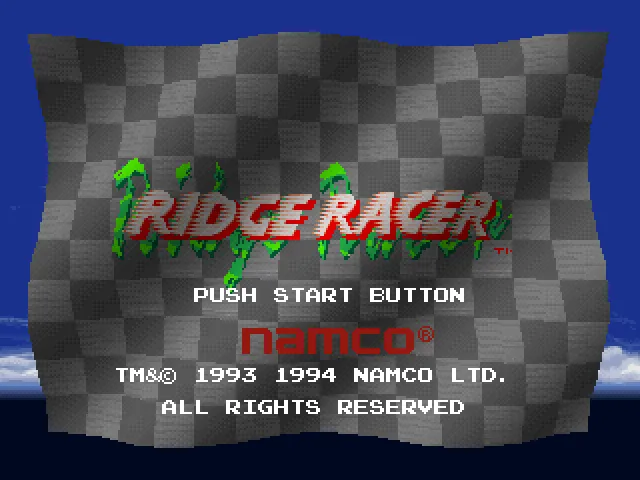 Ridge Racer screenshot