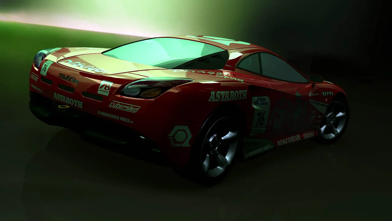 Backdrop artwork for Ridge Racer Revolution