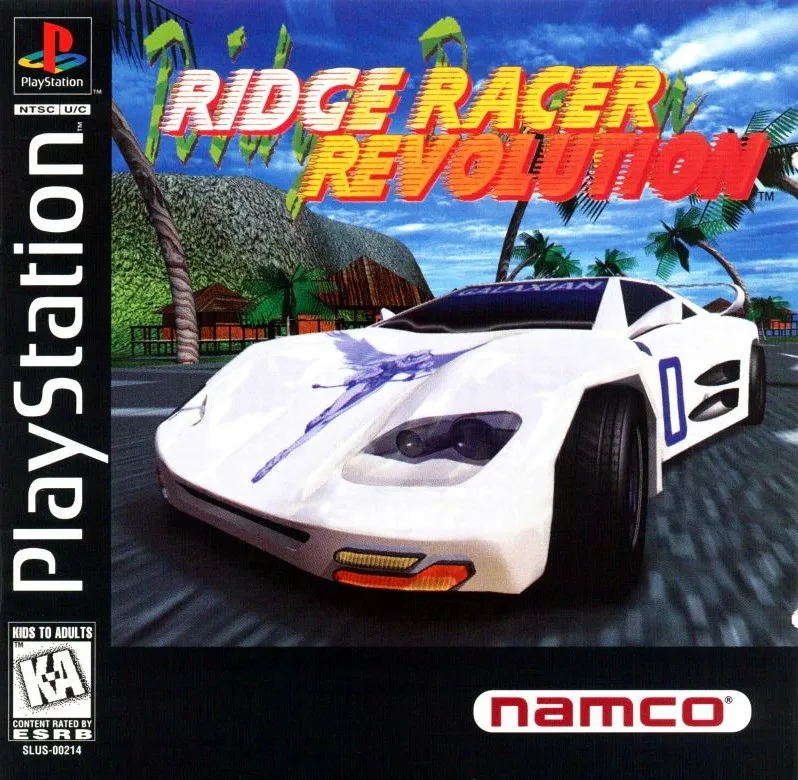 Ridge Racer Revolution box art