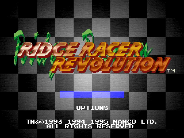 Ridge Racer Revolution screenshot
