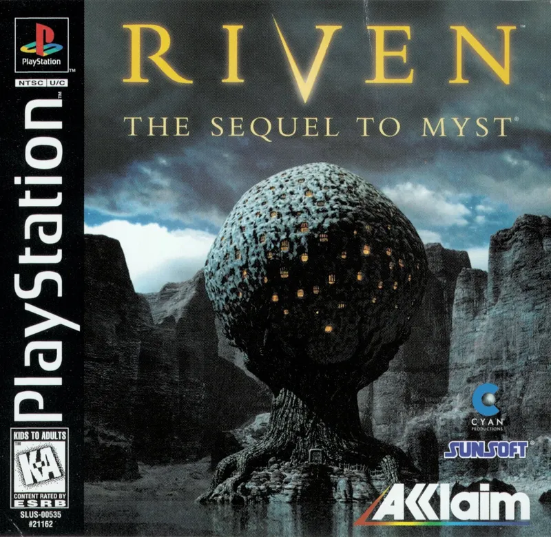 Riven: The Sequel to Myst box art