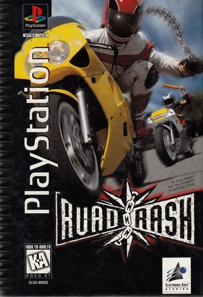 Road Rash box art