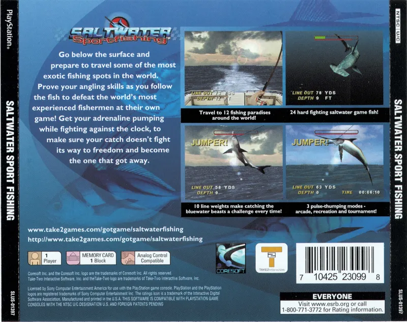 Saltwater Sportfishing box back