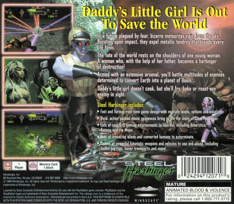 Steel Harbinger box back