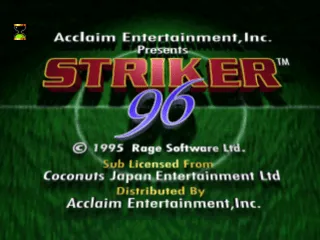 Striker 96 screenshot