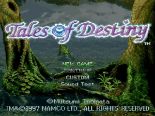 Tales of Destiny screenshot