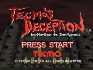 Tecmo's Deception screenshot