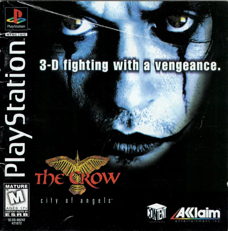 The Crow: City of Angels box art