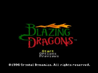 Backdrop artwork for Blazing Dragons