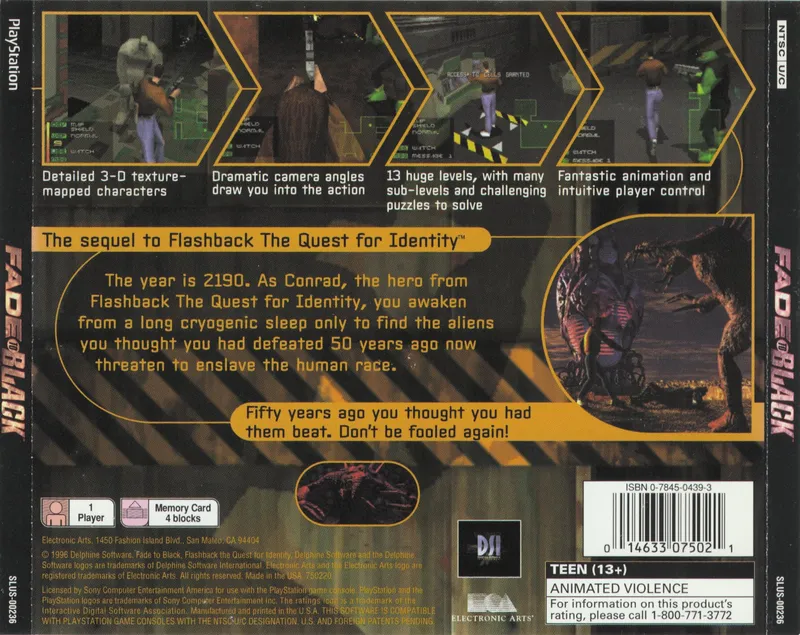 Fade to Black box back