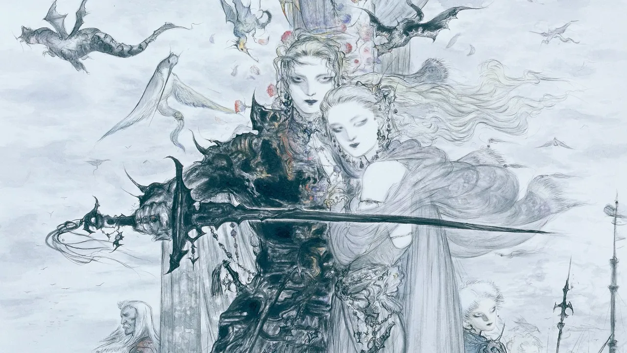 Backdrop artwork for Final Fantasy V
