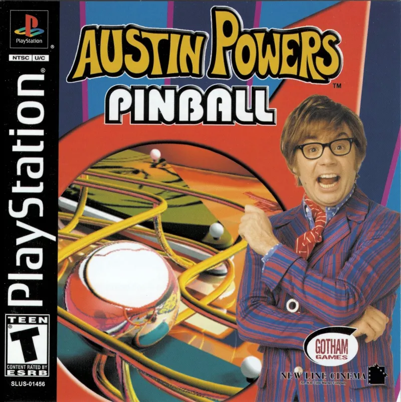 Austin Powers Pinball box art