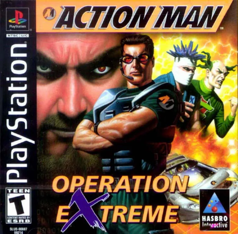 Action Man: Operation Extreme cover art for Sony Playstation