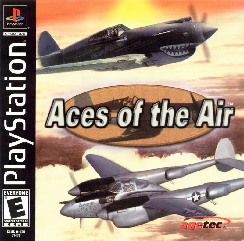 Aces of the Air cover art for Sony Playstation