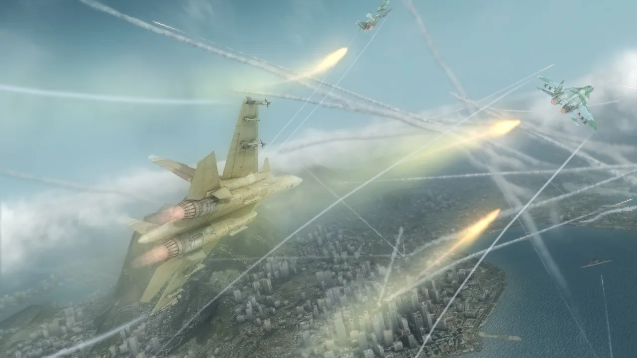 Backdrop artwork for Air Combat