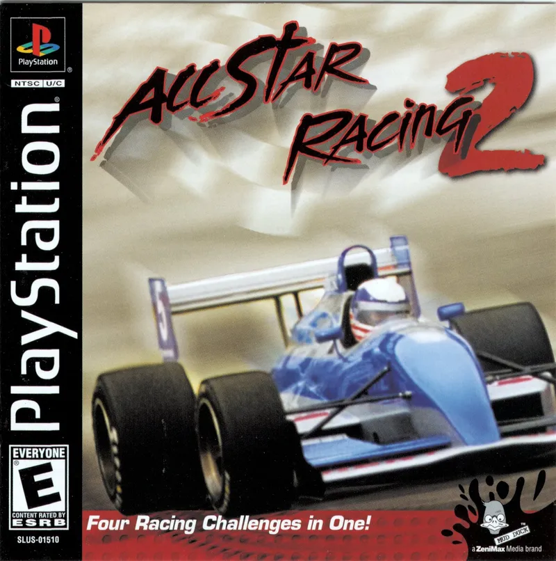 All Star Racing 2 cover art for Sony Playstation