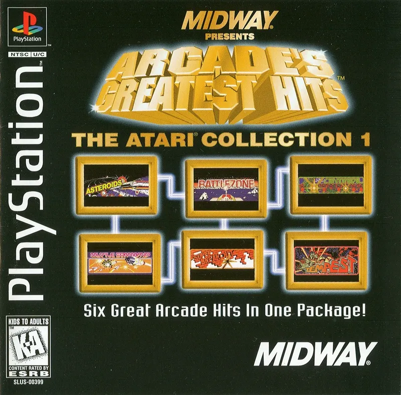 Arcade's Greatest Hits: The Atari Collection 1 box art