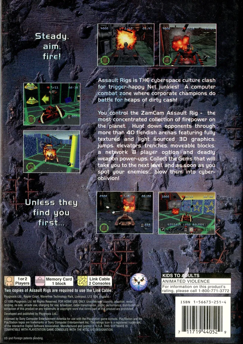 Assault Rigs box back
