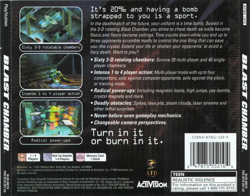 Blast Chamber box back